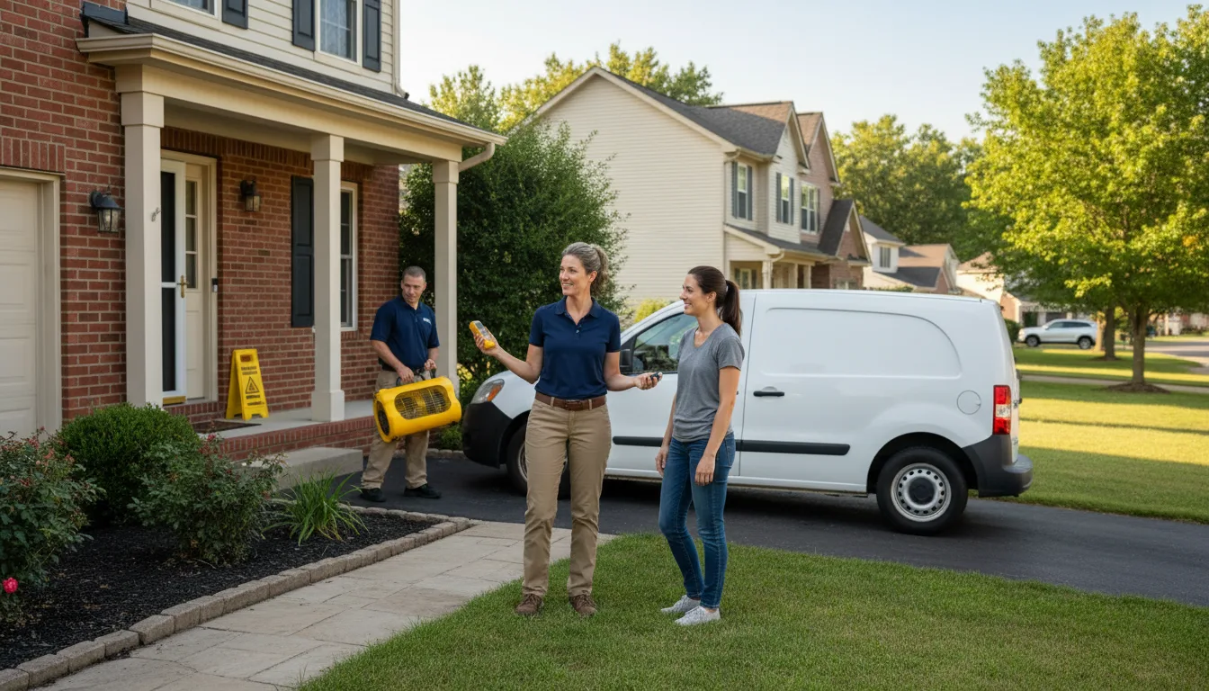 Water restoration image for Emergency Water Removal Services in Fultonham, OH